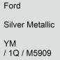 Preview: Ford, Silver Metallic, YM / 1Q / M5909.